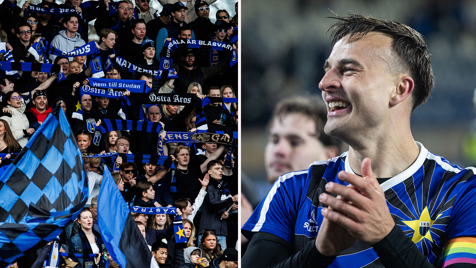 Kaptenen hyllar hemmapubliken: ”Hatten av”