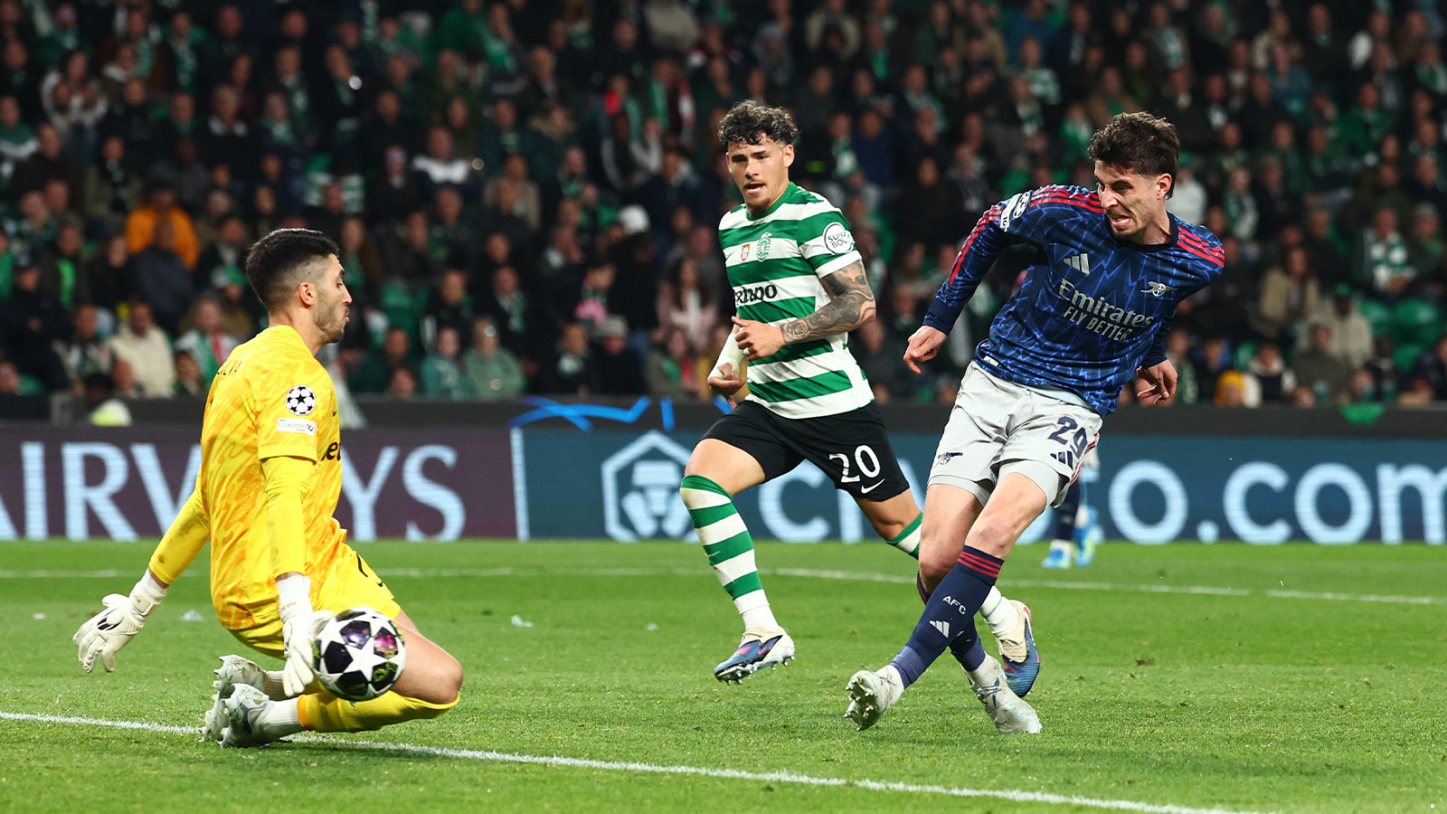 JUST NU: Havertz avgör kvartsfinalen på tilläggstid