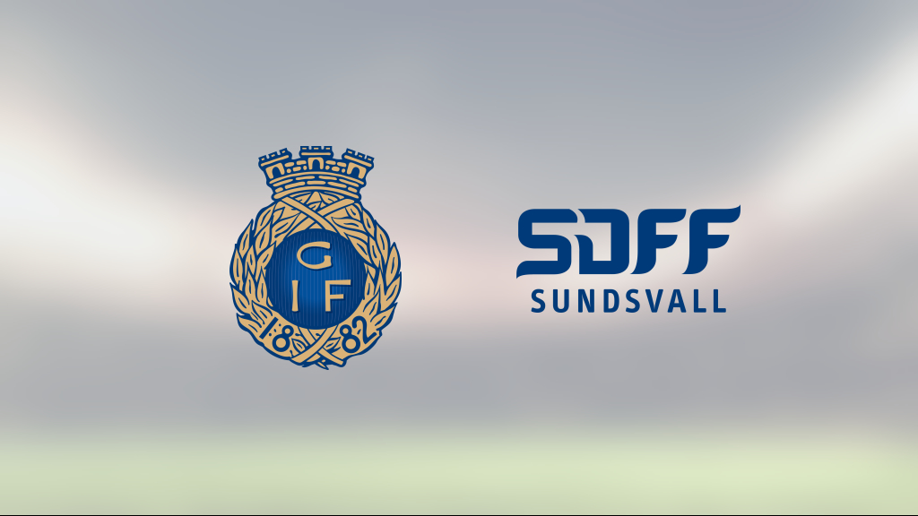 Ny seger för Gefle mot Sundsvalls DFF