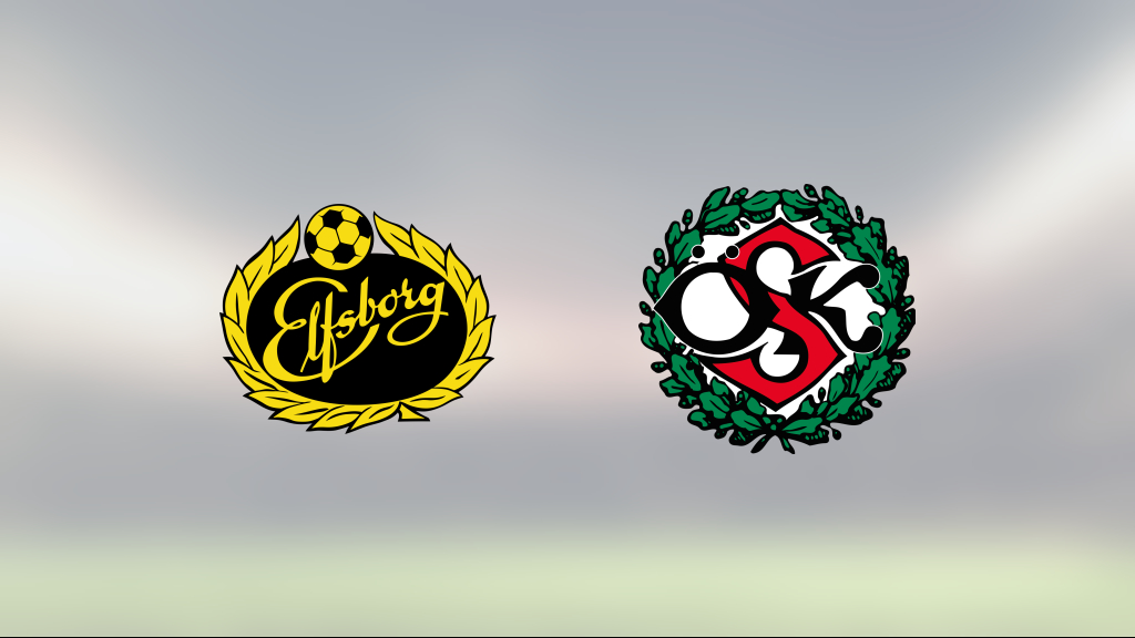 Elfsborg vann mot ÖSK på Borås Arena