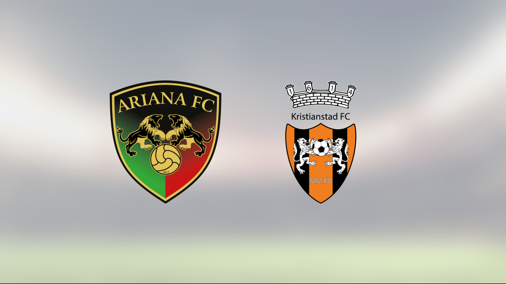 Oavgjort mellan Ariana och Kristianstad