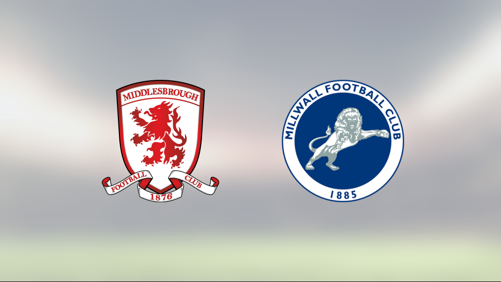 Millwall vände och vann mot Middlesbrough