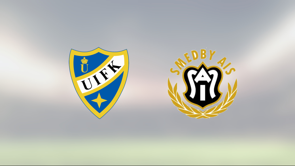 Smedby spelade lika borta mot UIFK
