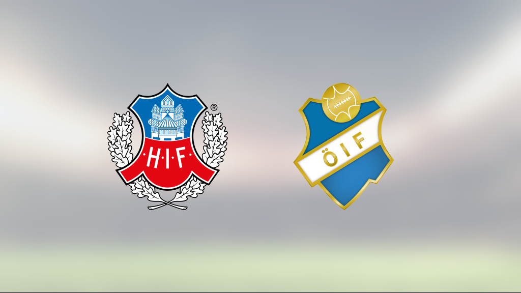 Helsingborg vann mot Öster på Olympia efter rivstart