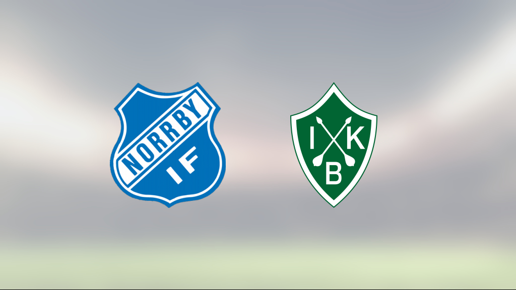 Albin Sporrong gjorde avgörande målet för Brage mot Norrby