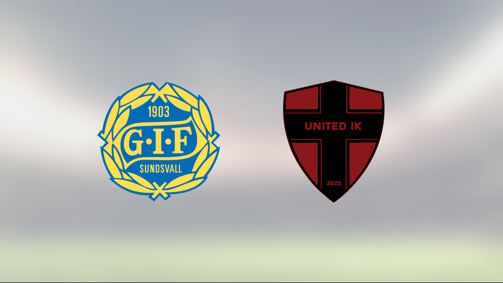GIF Sundsvall vände och vann mot Nordic United FC