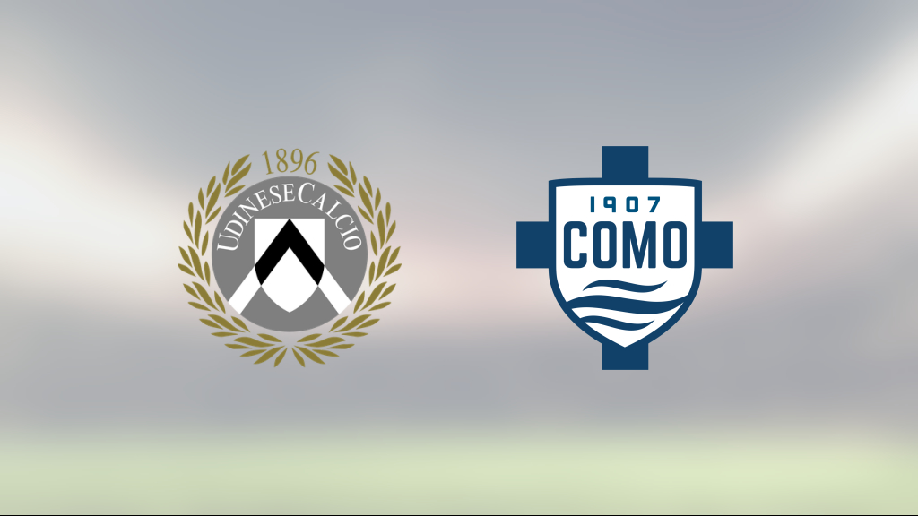 Udinese bröt Comos fina vinstsvit