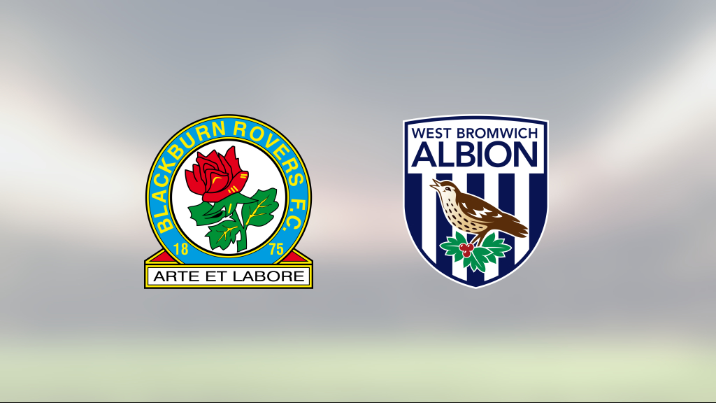 Mållös match när Blackburn mötte WBA