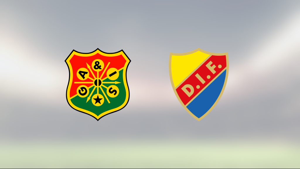 Patric Åslund matchhjälte för Djurgården mot GAIS