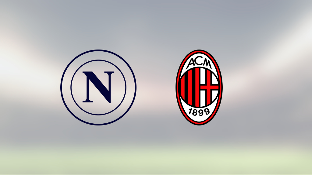 Napoli segrade mot Milan i toppmötet