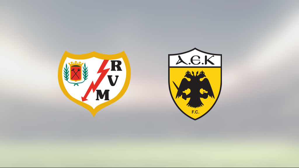 Bra start för Rayo Vallecano efter seger mot AEK Aten med 3–0