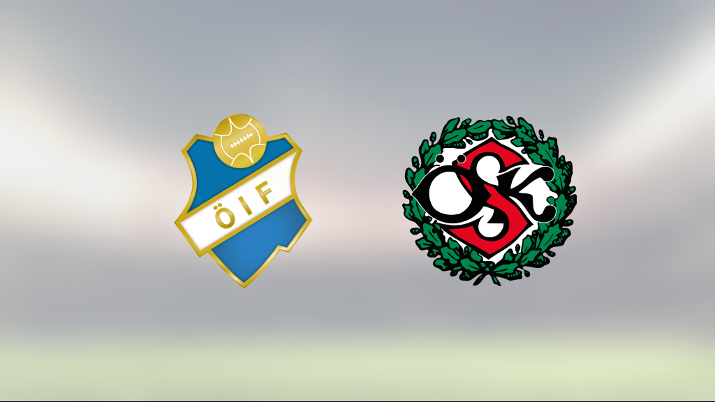 Delad pott när Öster tog emot Örebro