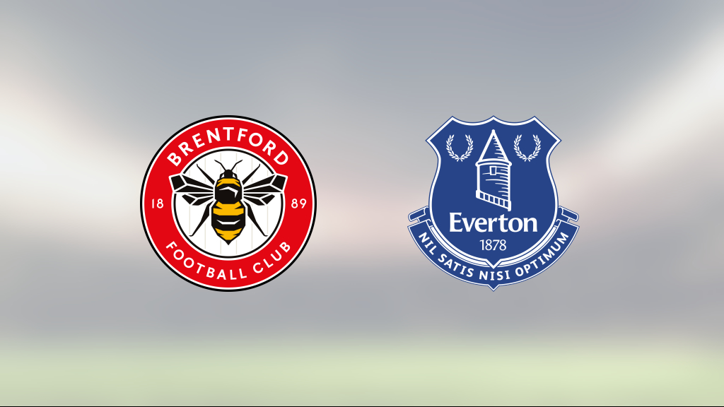 Dewsbury-Hall fixade kryss på övertid för Everton mot Brentford