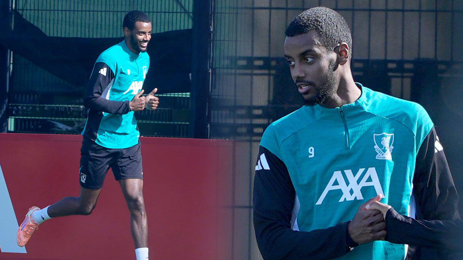 Beskedet: Alexander Isak tillbaka i träning med Liverpool