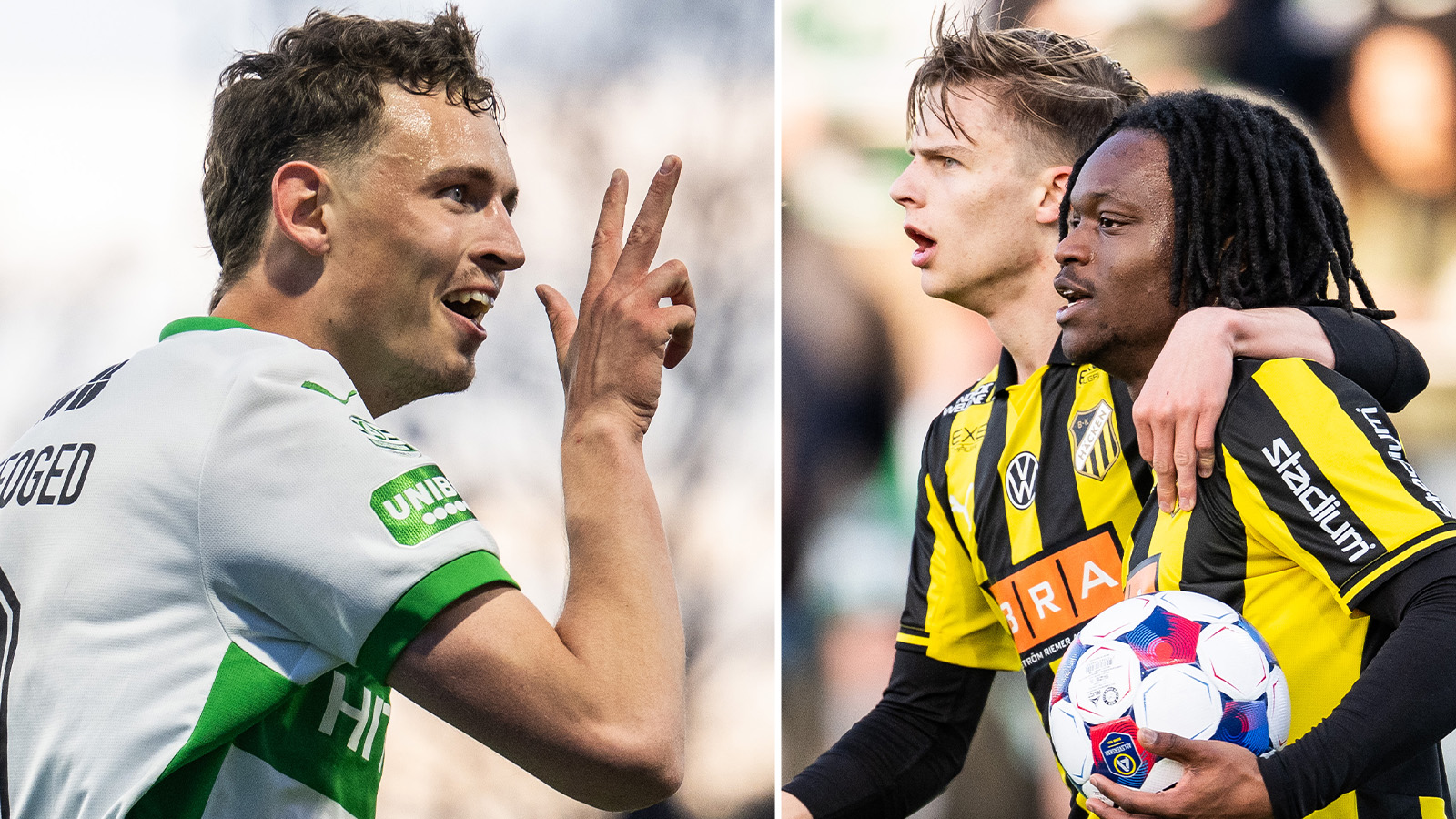 Häcken räddade poäng – trots Ladefogeds hattrick