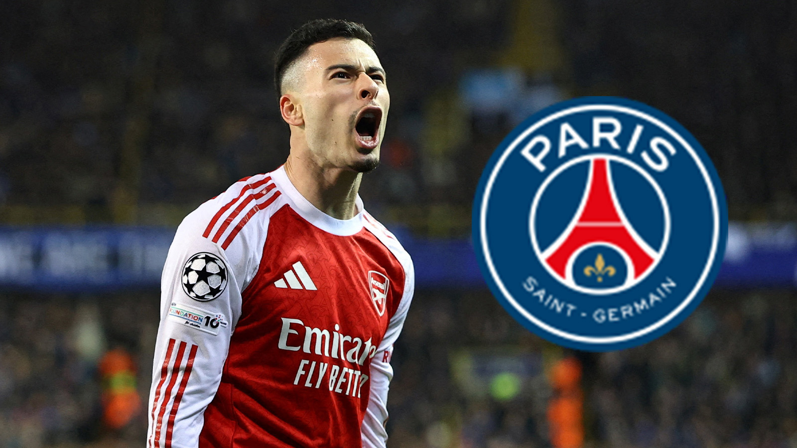 Uppgifter: Martinelli kan värvas av PSG