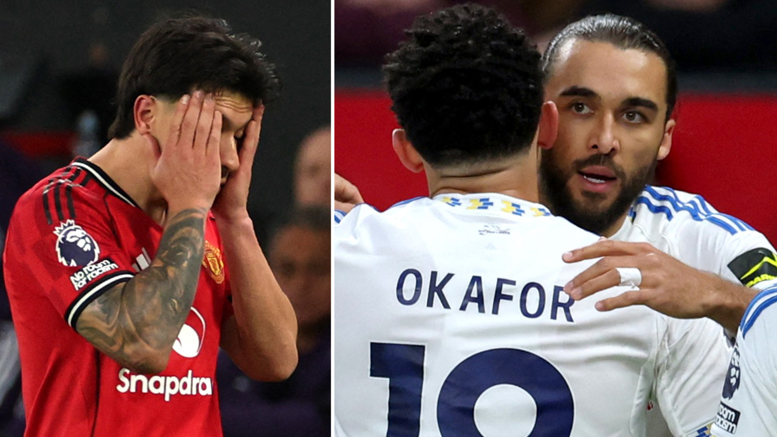 JUST NU: Leeds vann rivalmötet – United-stjärnan utvisad