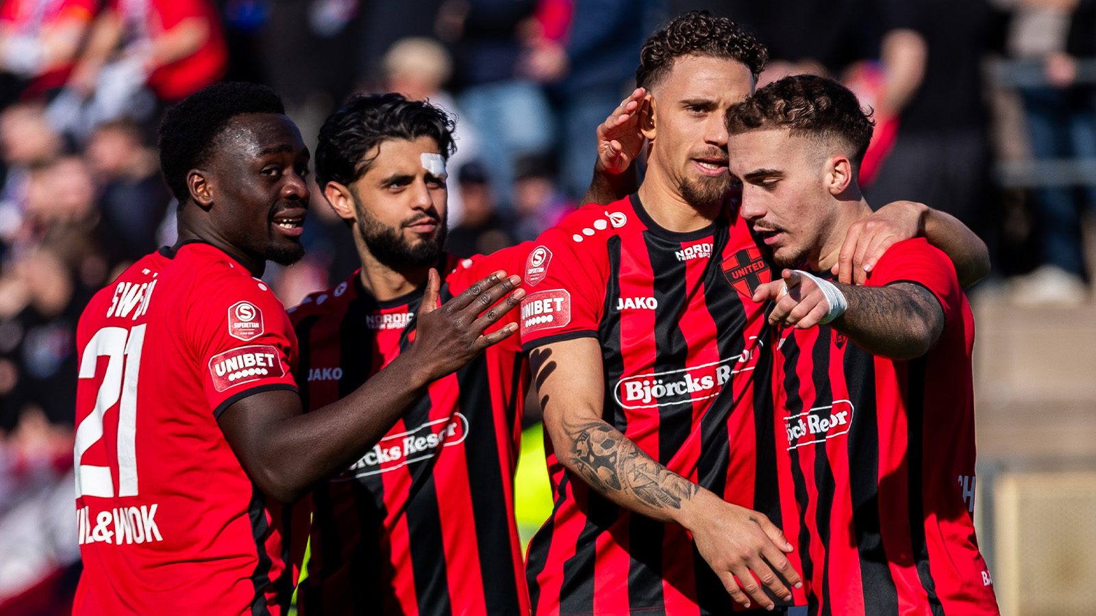 Nordic United tog historisk seger i superettan