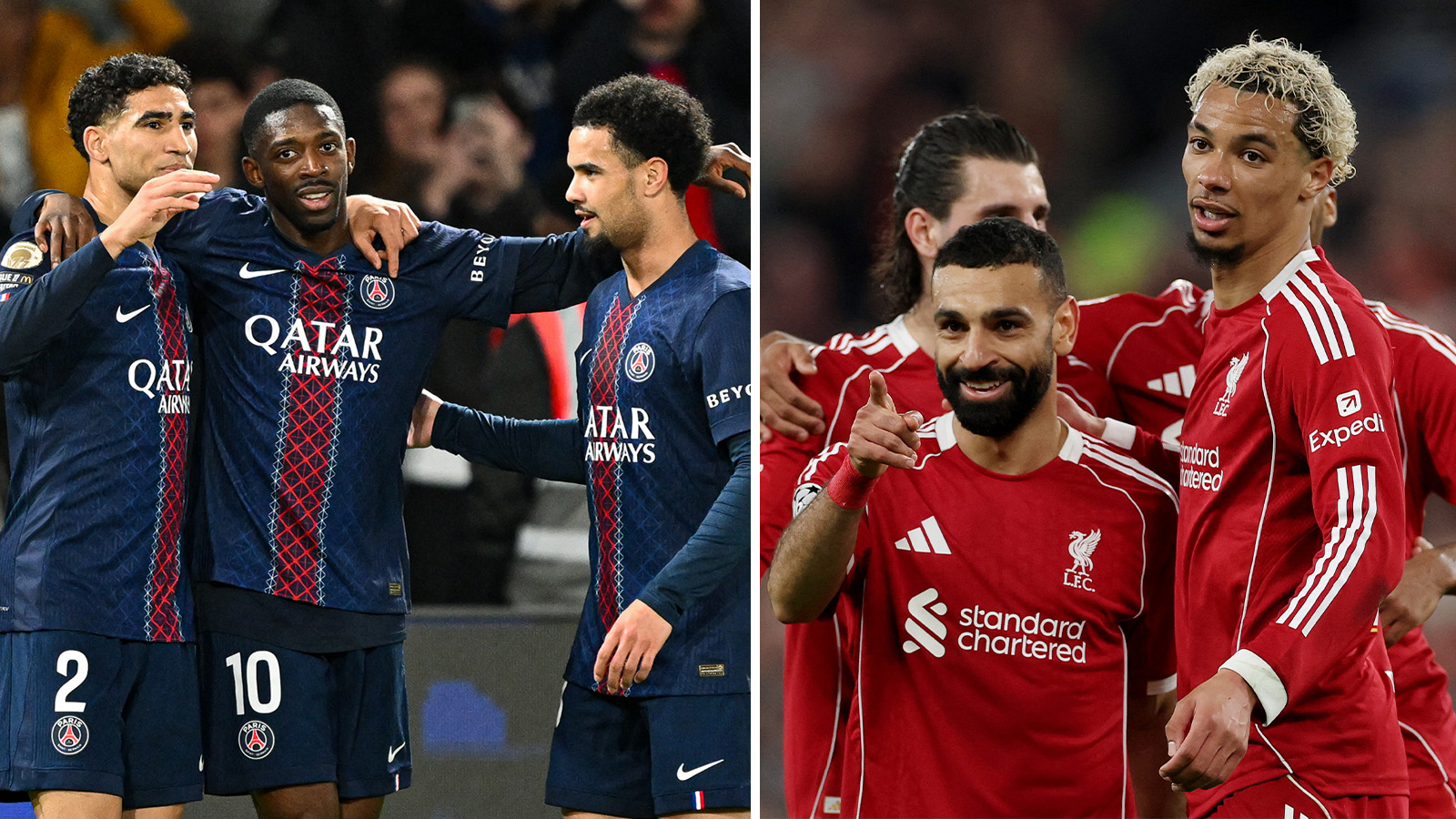 JUST NU: Så startar Paris Saint-Germain och Liverpool