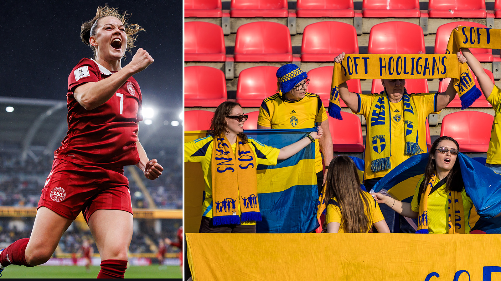 Svenska supportrar skarp kritik mot Danska fotbollsförbundet