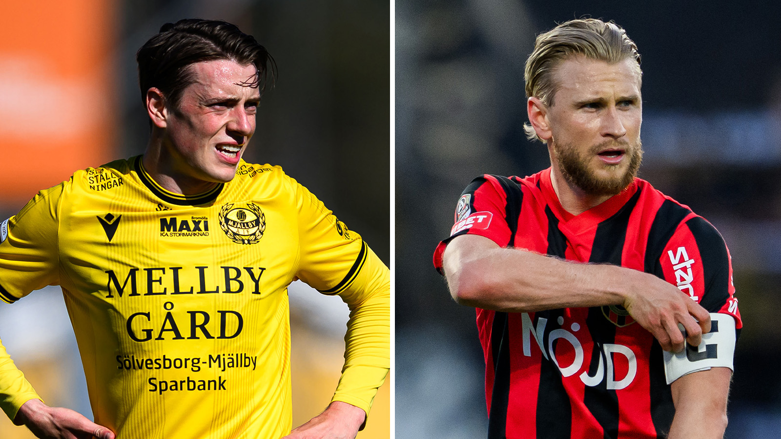 JUST NU: Så ställer Mjällby och BP upp på Strandvallen