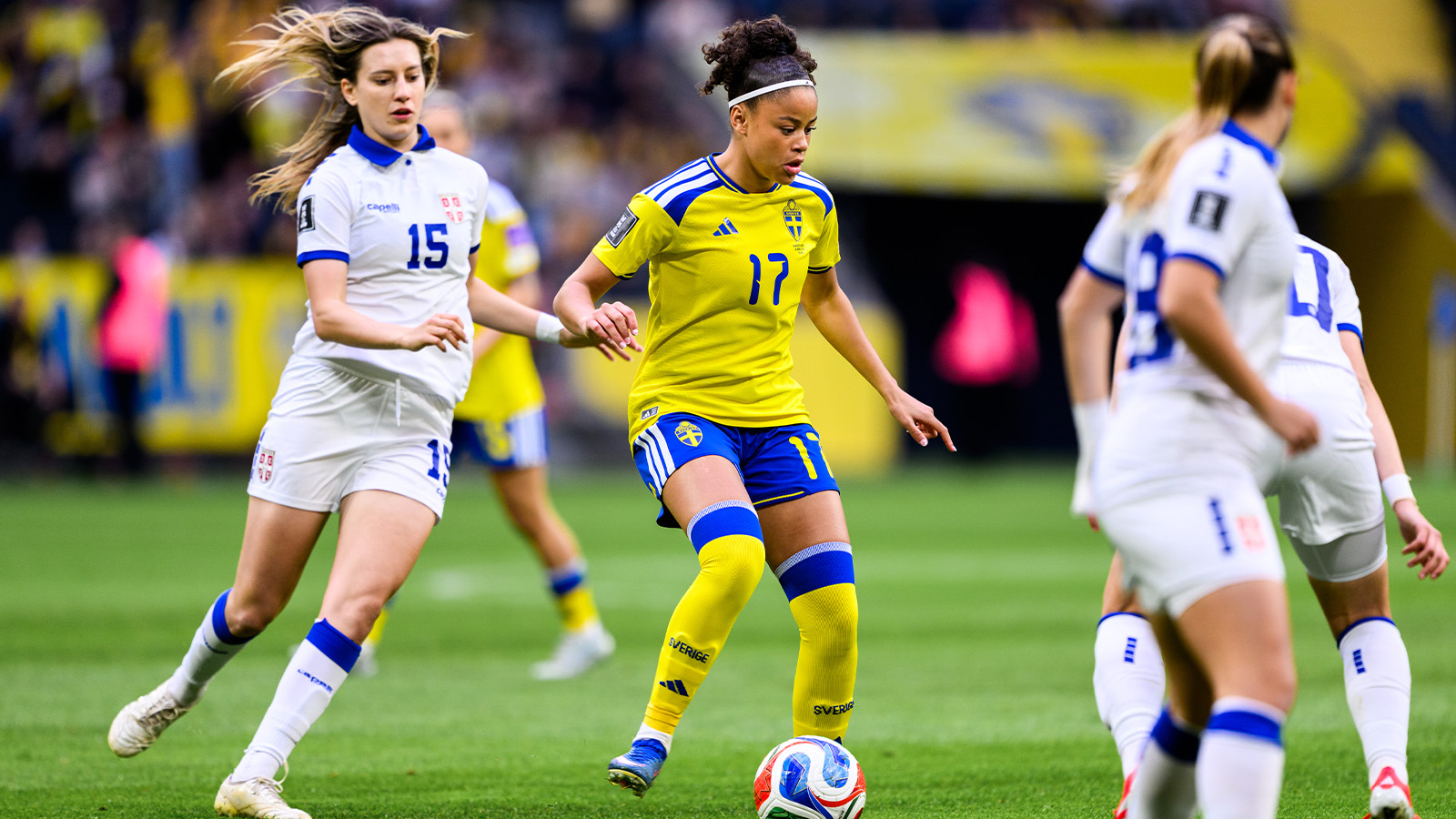 LIVE: VM-kval mellan Sverige och Serbien