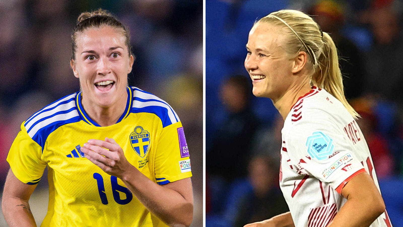 JUST NU: Så startar Sverige mot Danmark i VM-kvalet