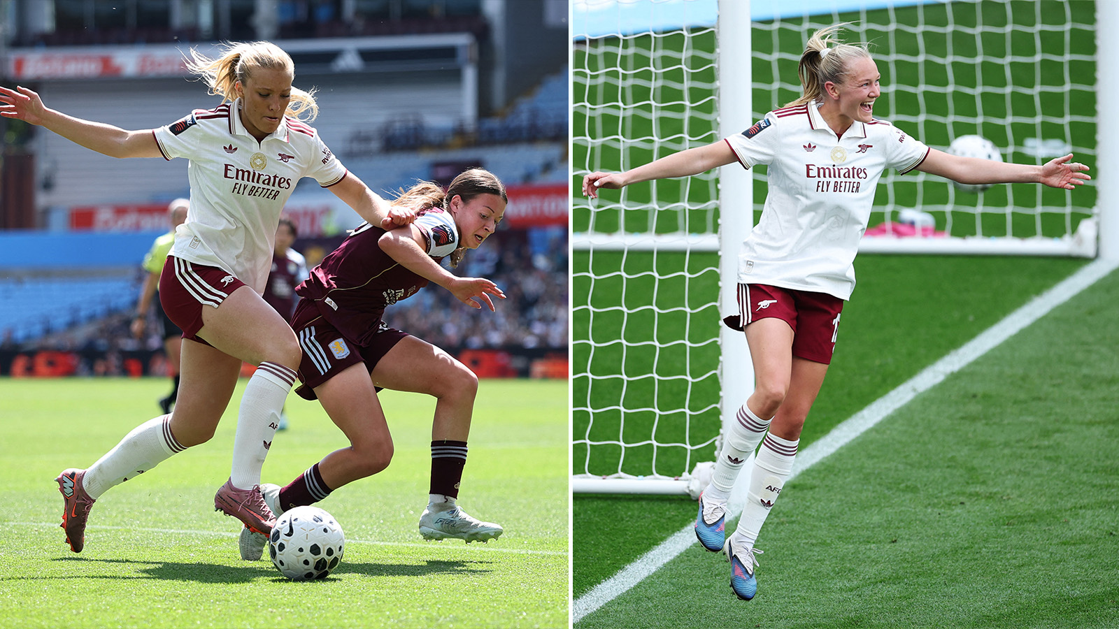 Holmbergs succé fortsätter – Arsenal krossade Aston Villa