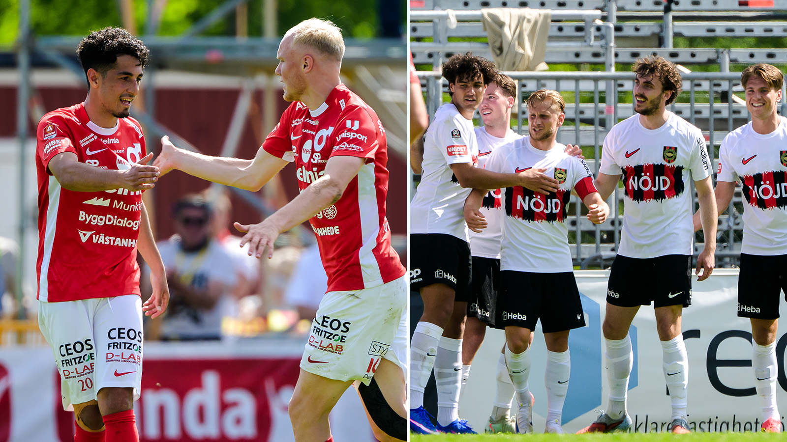 Kryss mellan Degerfors och BP – Rafferty med drömmål