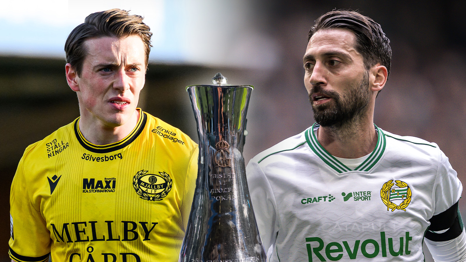 LIVE: Cupfinal i Stockholm – Mjällby mot Hammarby