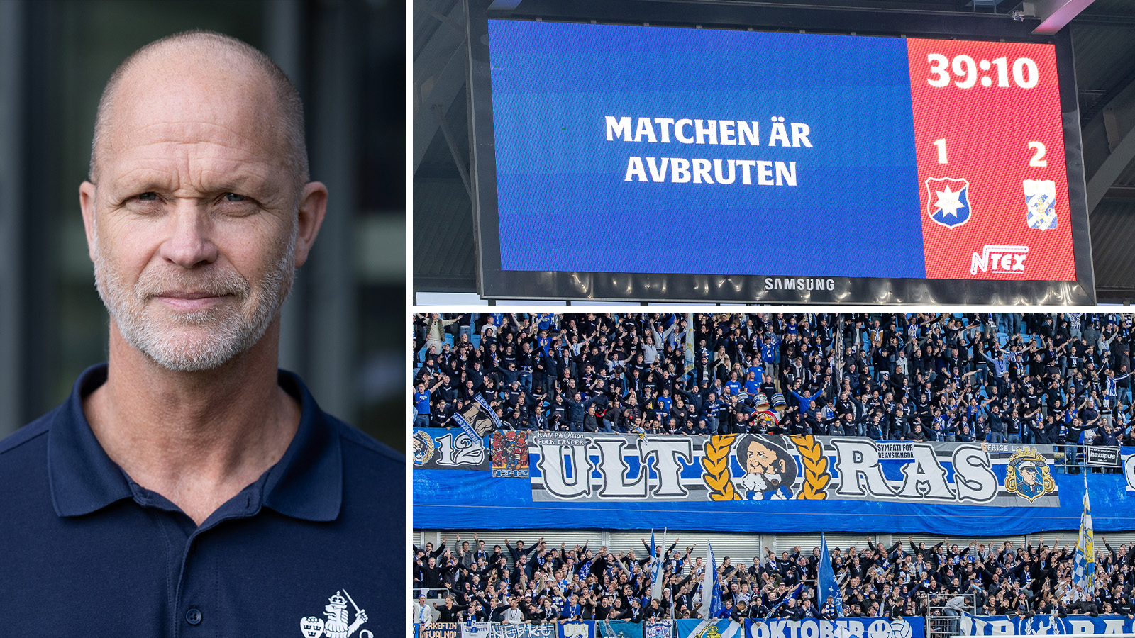 Blåvitt ville spela klart derbyt i går: ”Oproportionerligt beslut”