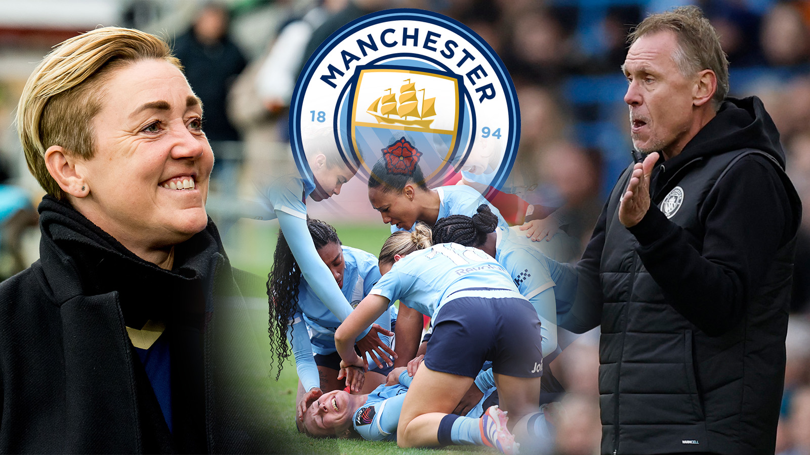 Manchester City ligamästare – under svensk ledning