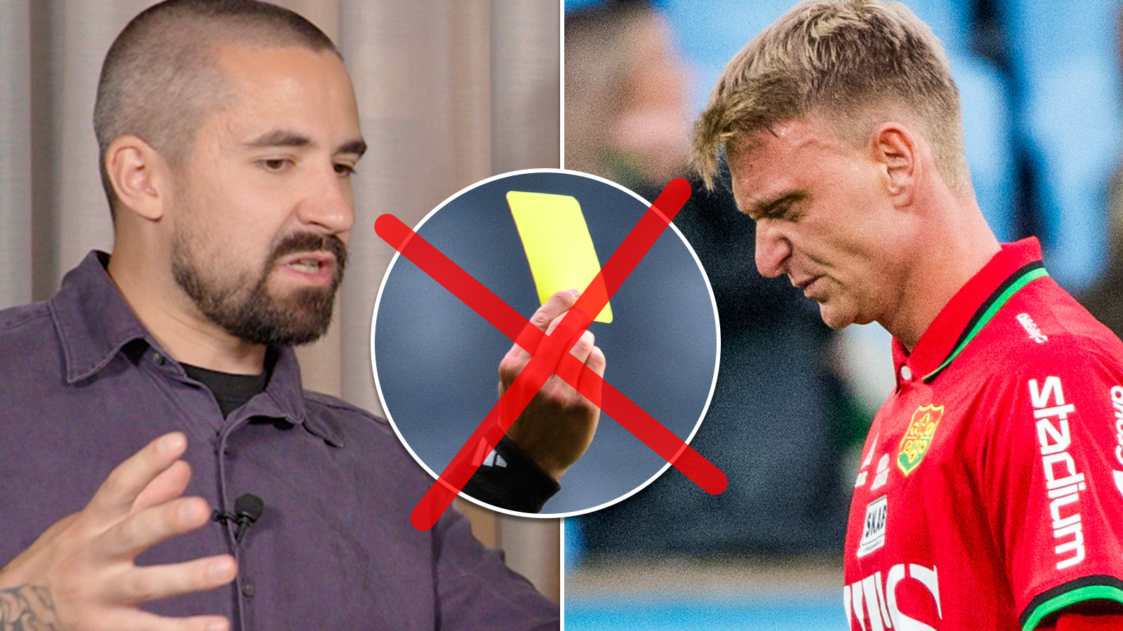 Ilskan i studion efter domarmissen: ”Vad är det för nivå?”