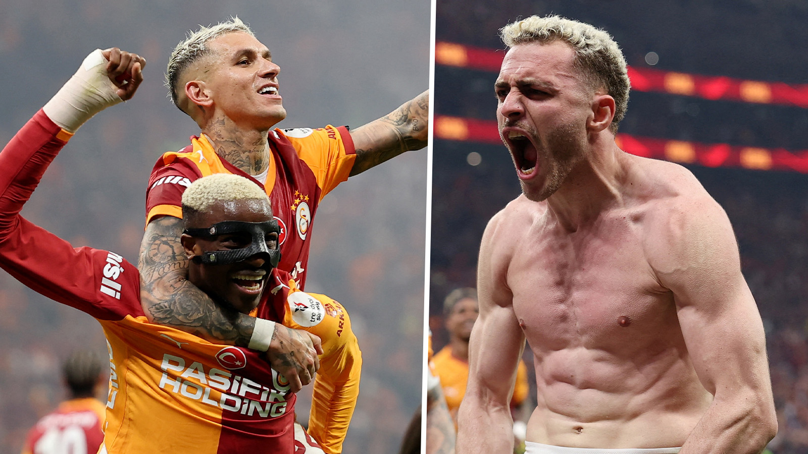 Galatasaray säkrade sin fjärde raka ligatitel