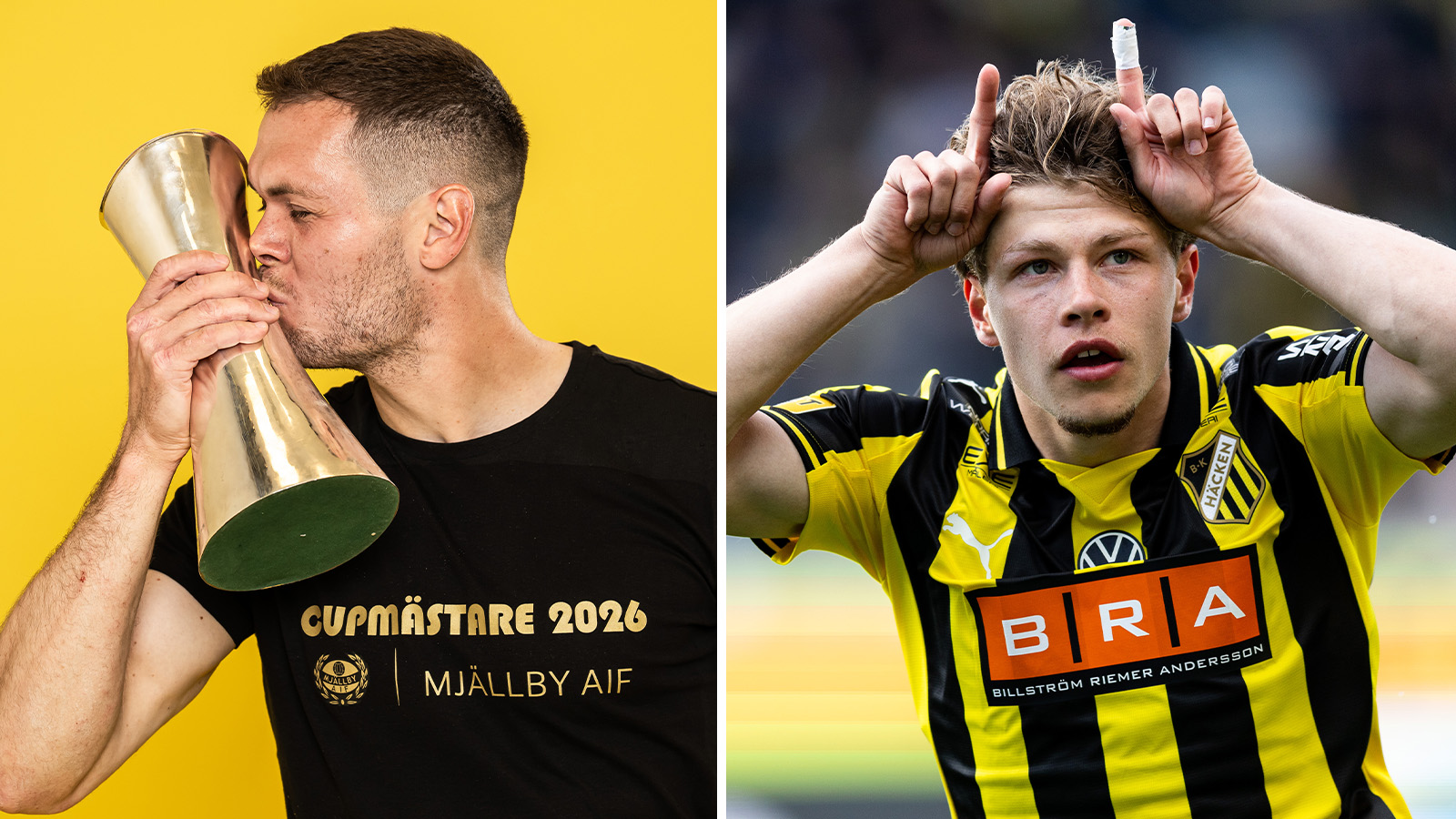 Så ställer Mjällby och Häcken upp på Strandvallen