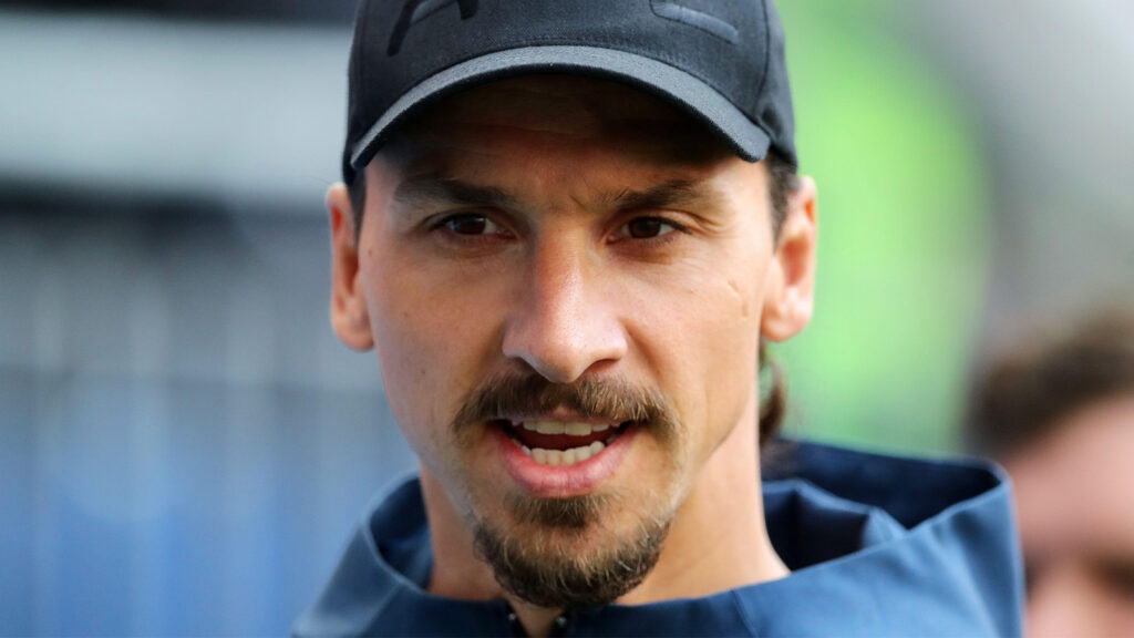 Zlatan Ibrahimovic.
