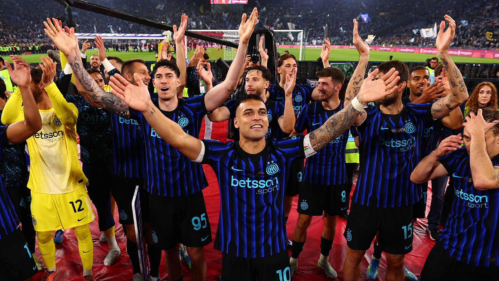 Inter tar dubbeln – vinner Coppa Italia-finalen mot Lazio