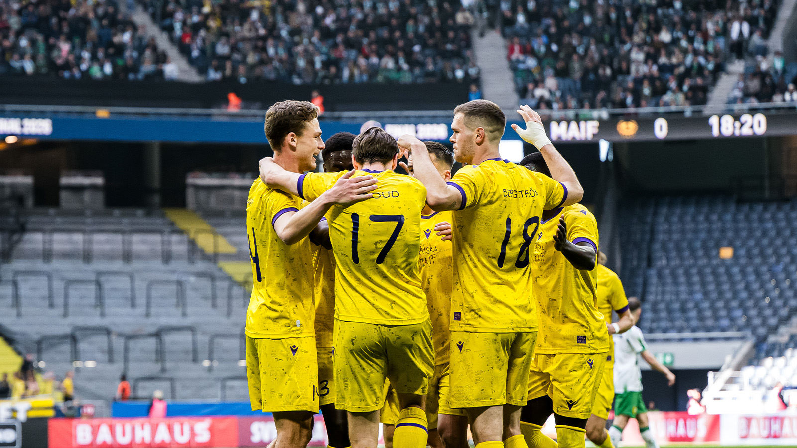 JUST NU: Mjällby leder finalen efter första halvlek