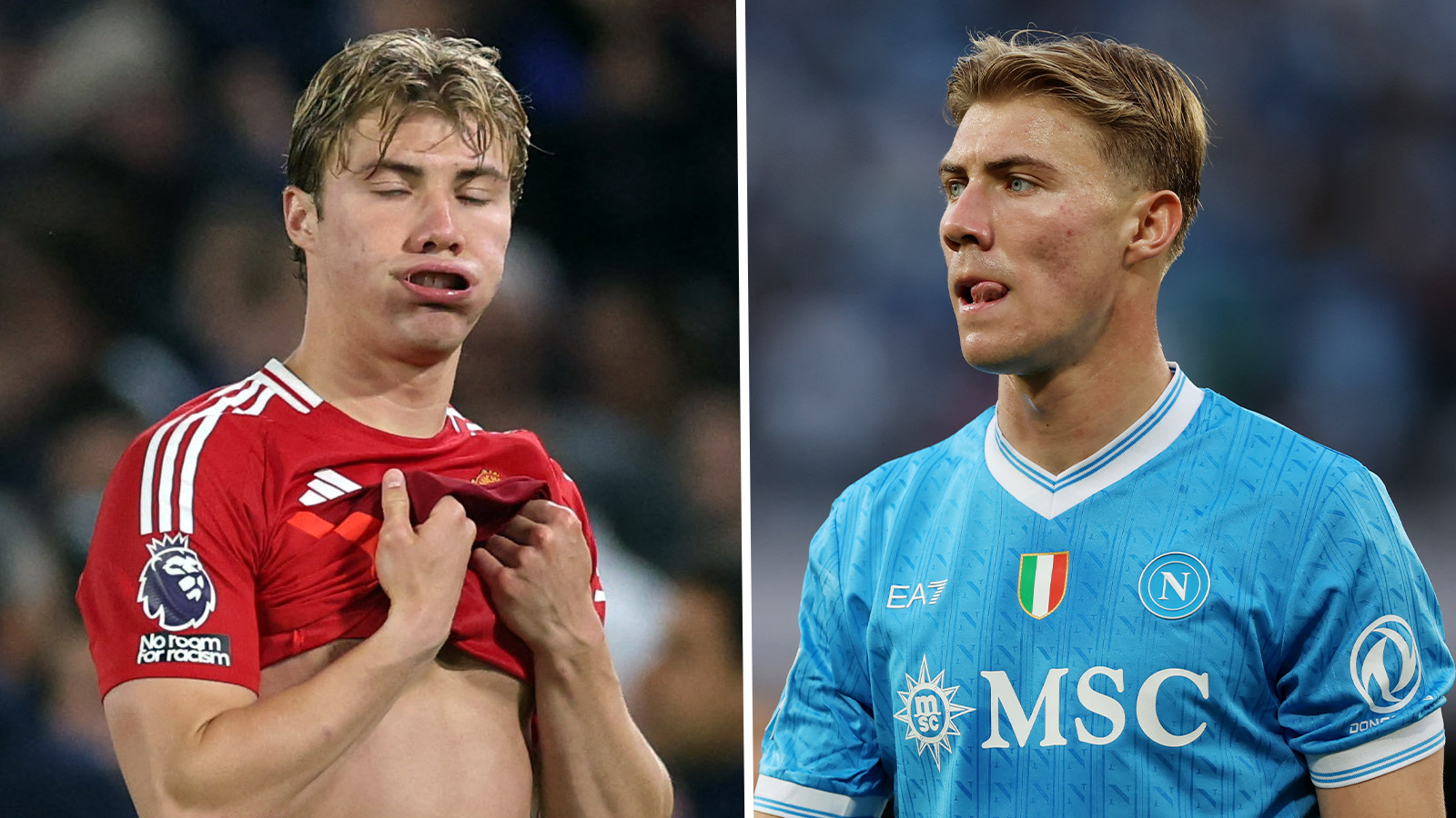 Klart: Rasmus Højlund lämnar Manchester United
