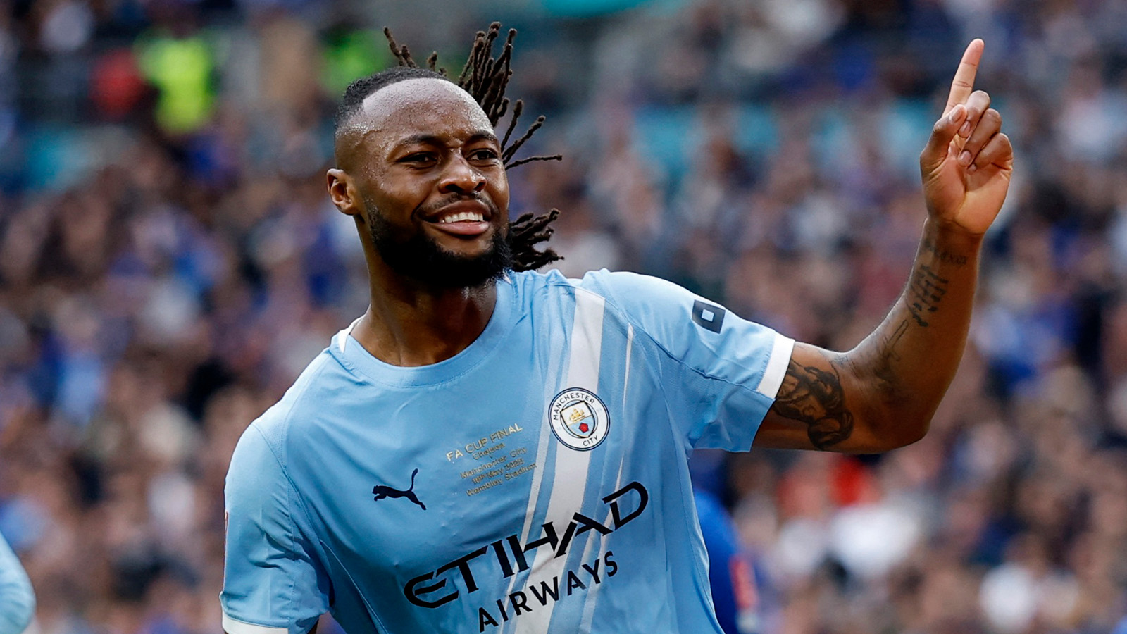 JUST NU: City vinner FA-cupen – Semenyo hjälte