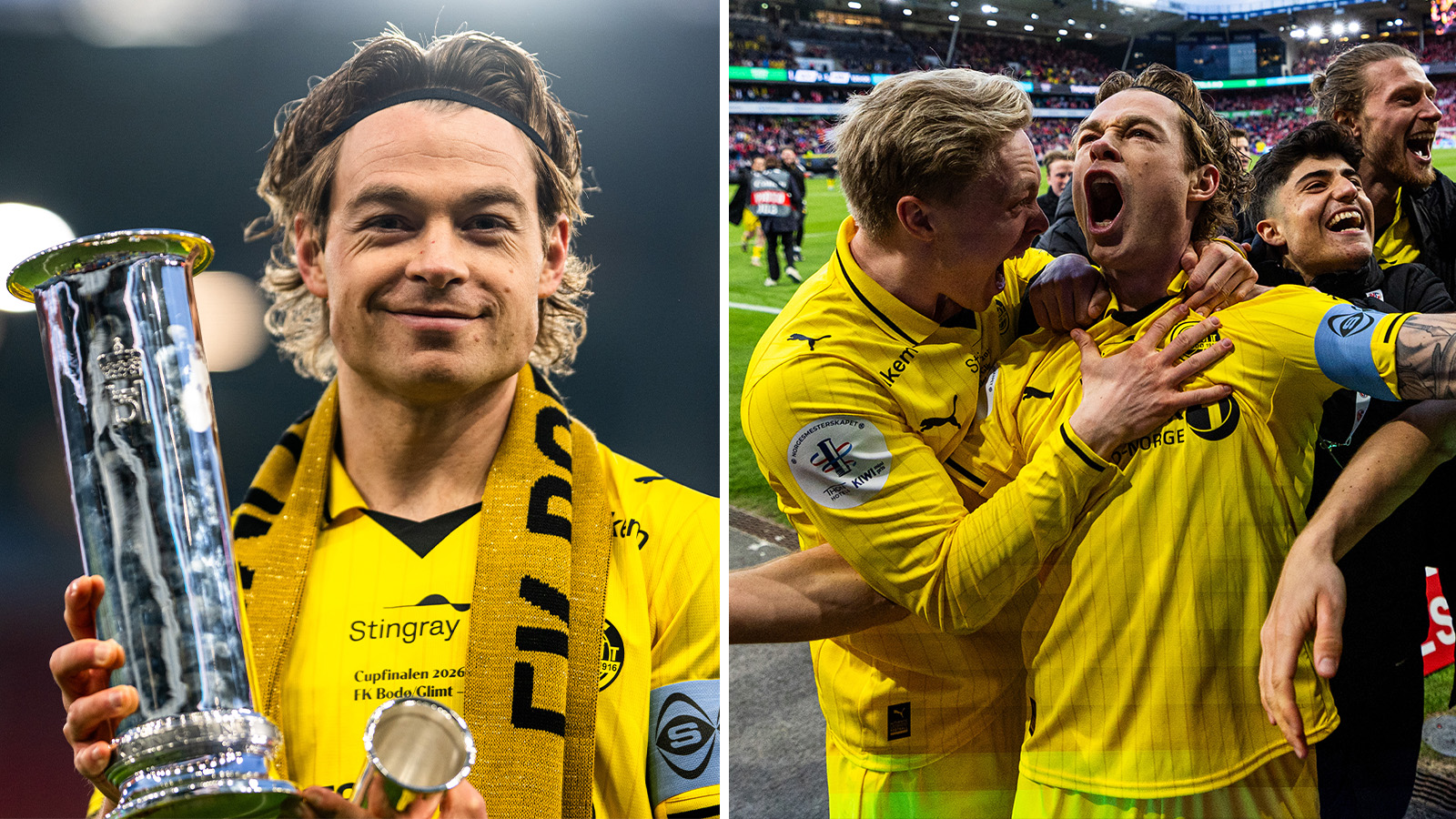 Bodø/Glimt norska cupmästare – efter drama mot Brann