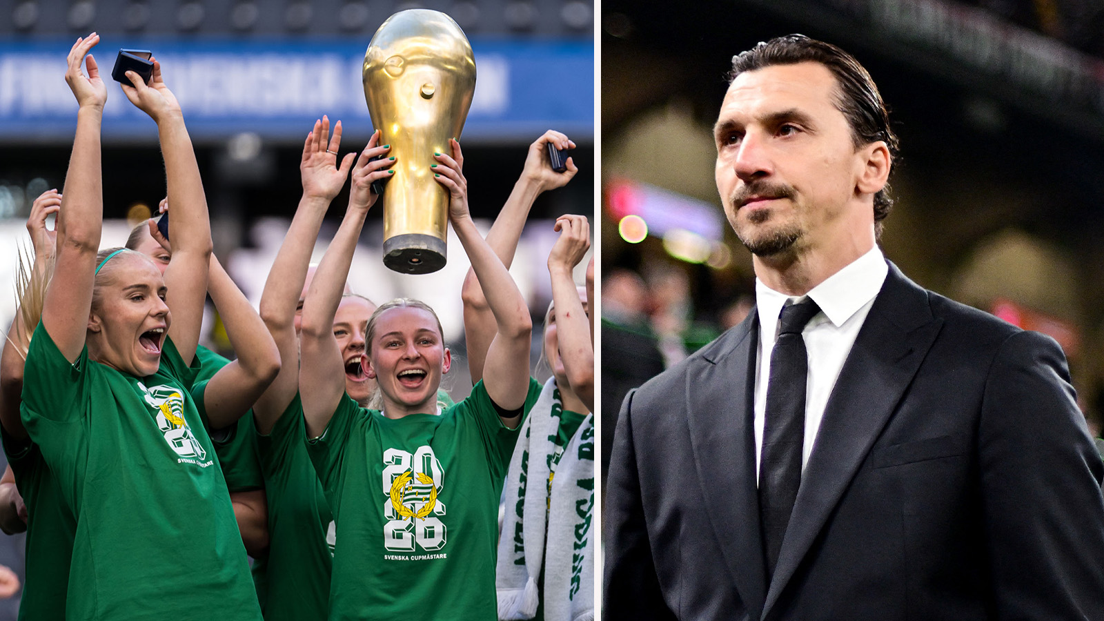 Zlatan Ibrahimovic hyllar Hammarby
