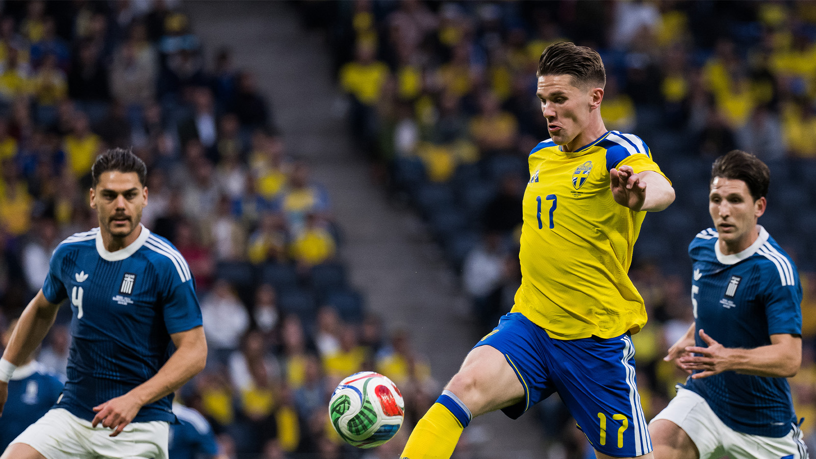 LIVE: VM-genrep mellan Sverige – Grekland