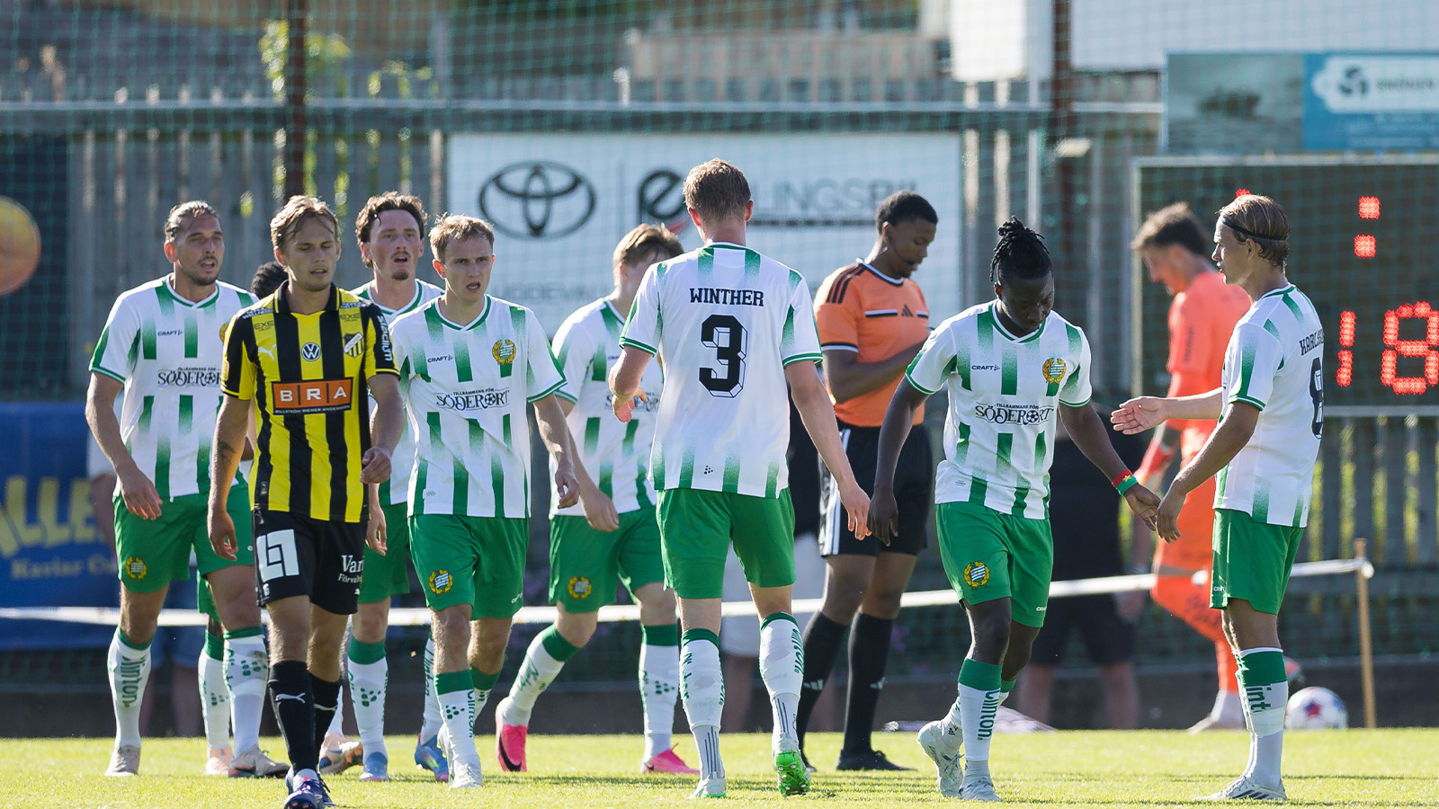 Hammarby vann mot BK Häcken – utan Rydström