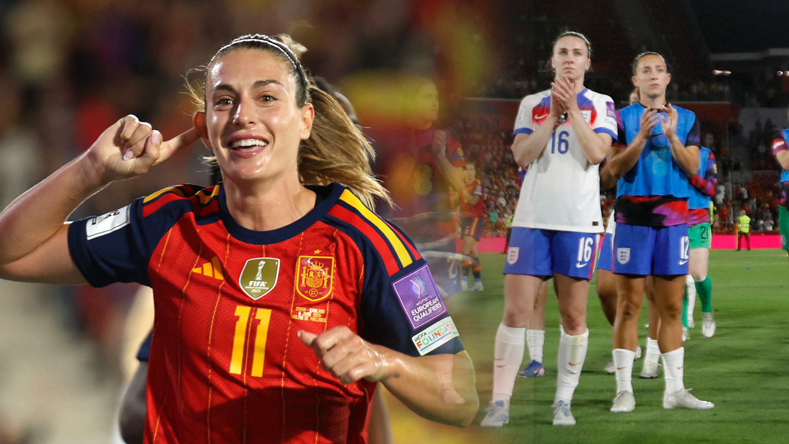 Spanien krossade England – efter drömmål av Putellas