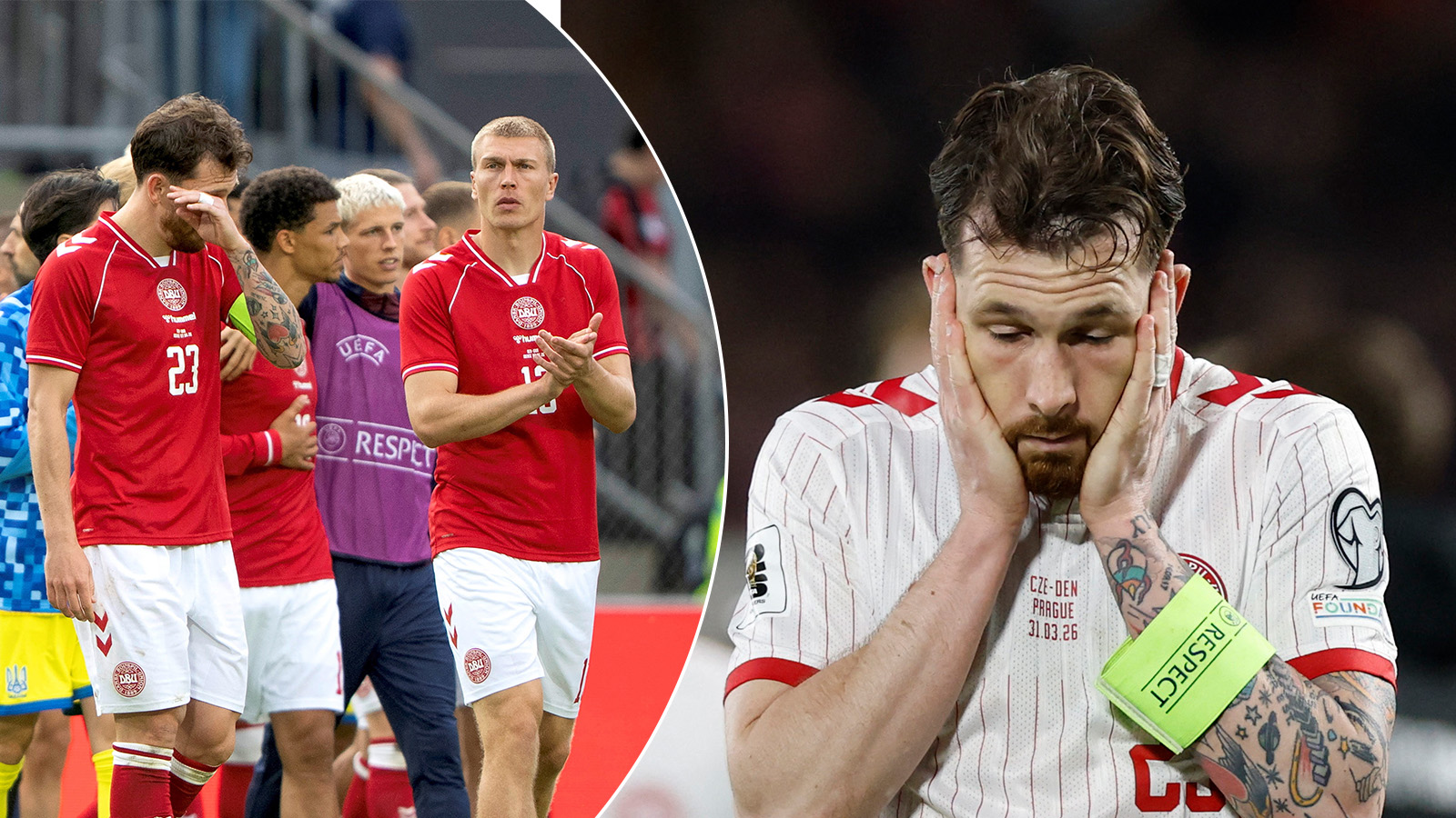 Højbjerg om landslagskollegan: ”Chockad”