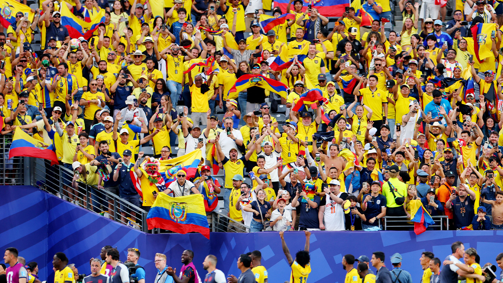 Ecuador utlyser helgdag efter segern