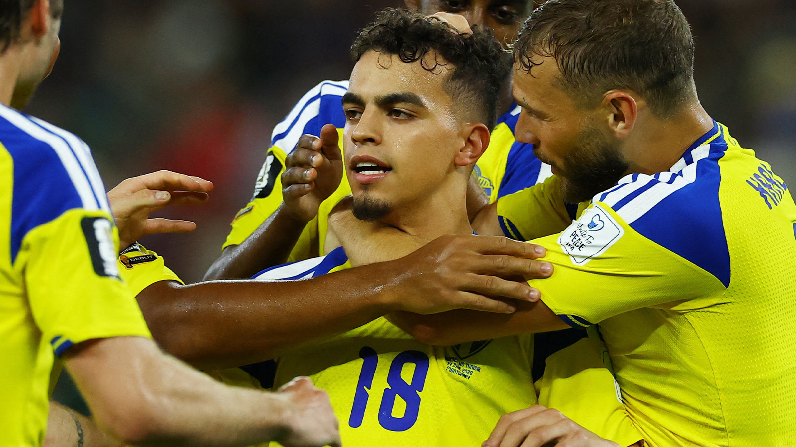 Ayari gör Sveriges första mål i VM