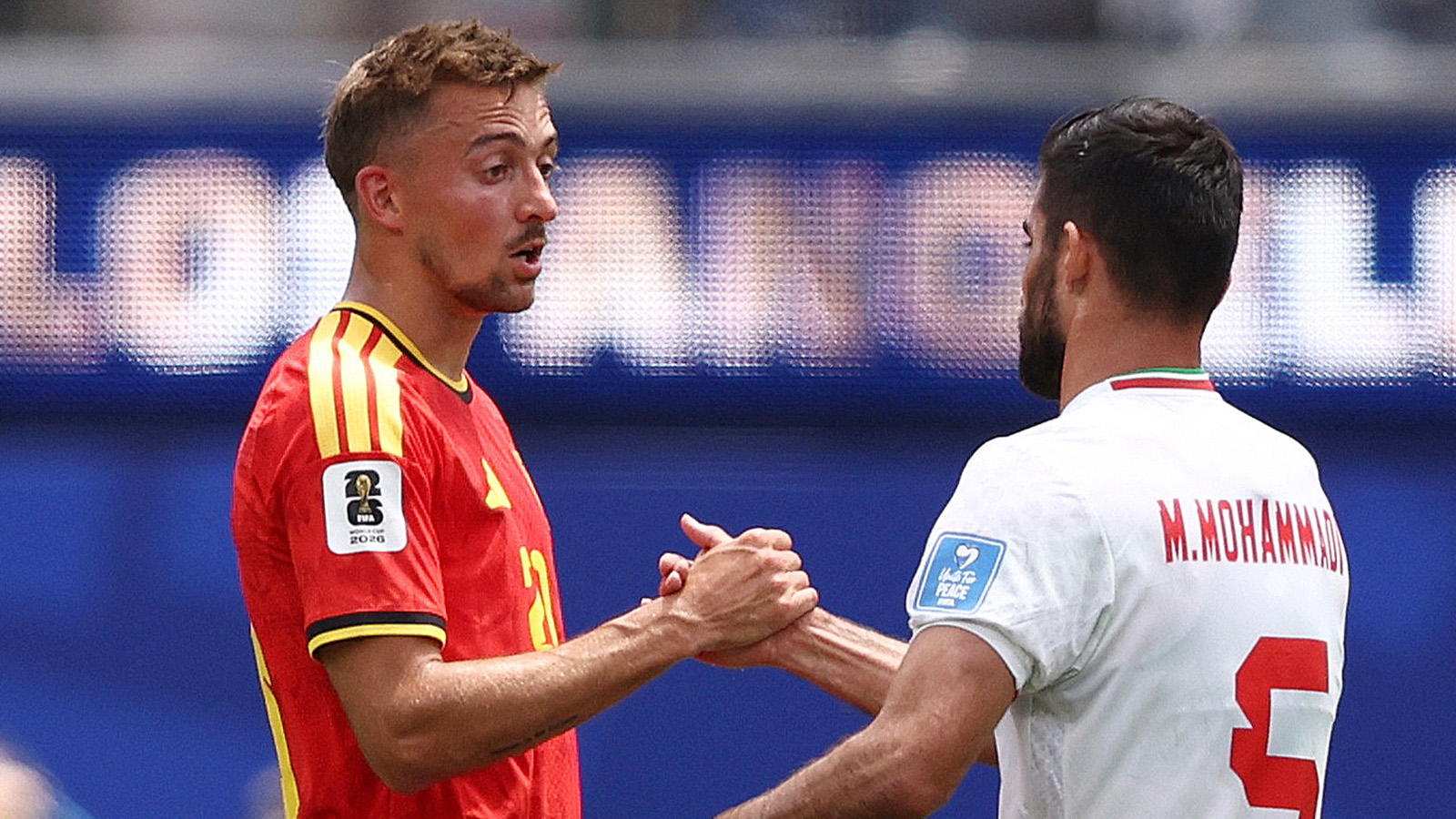 Decimerat Belgien kryssade mot Iran