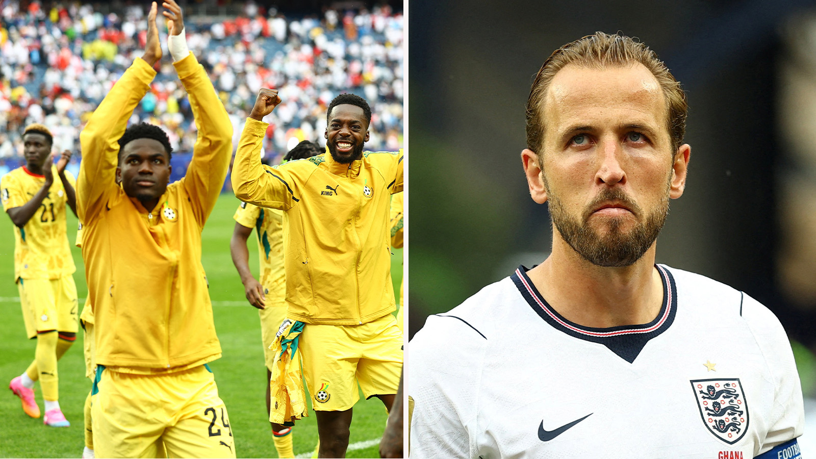 Missräkning för England – milstolpe för Ghana